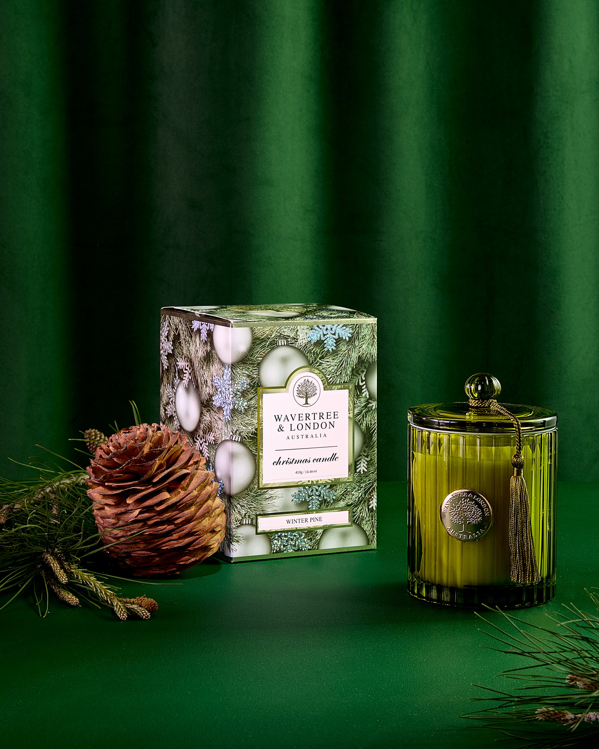 Winter Pine Candle