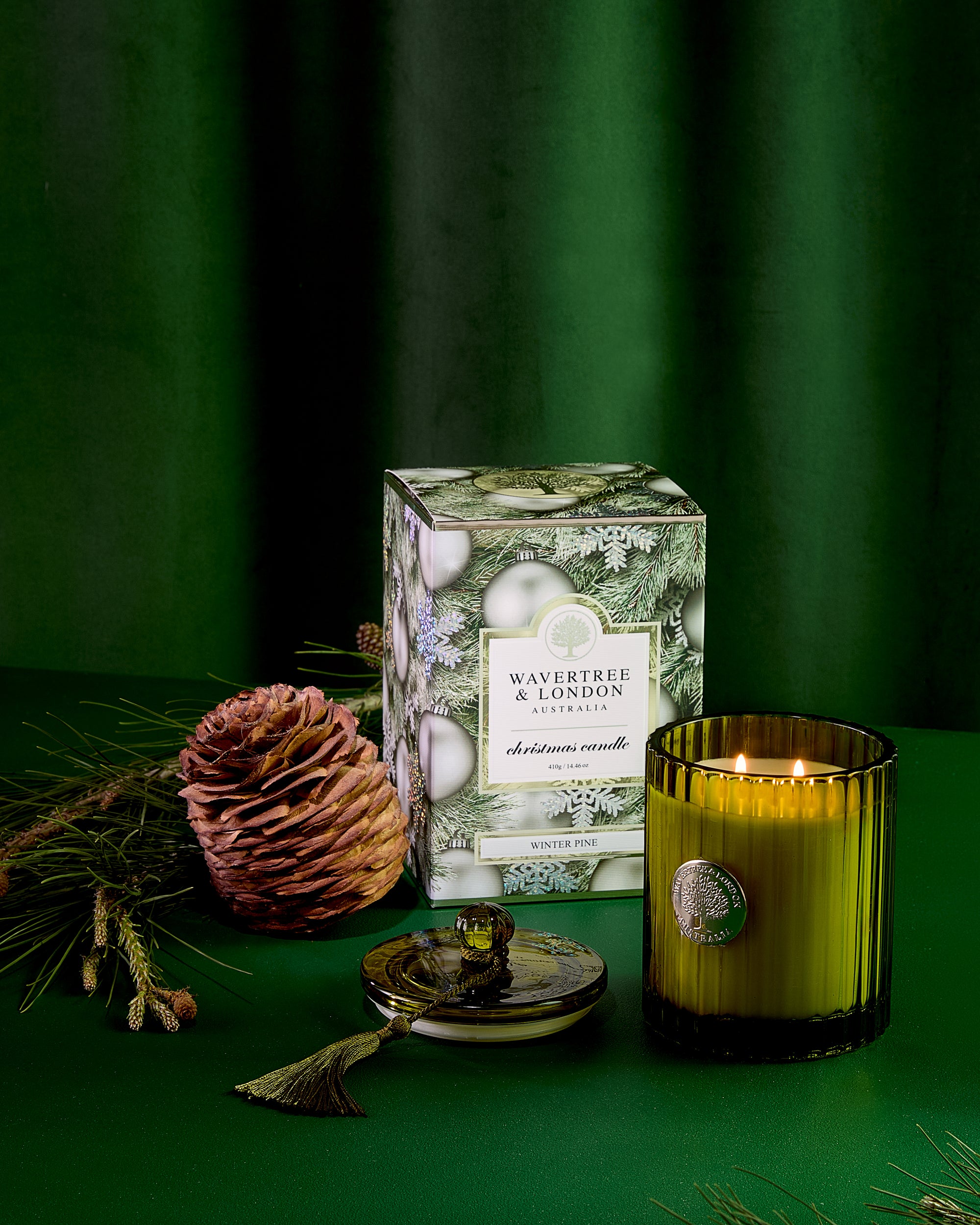 Winter Pine Candle