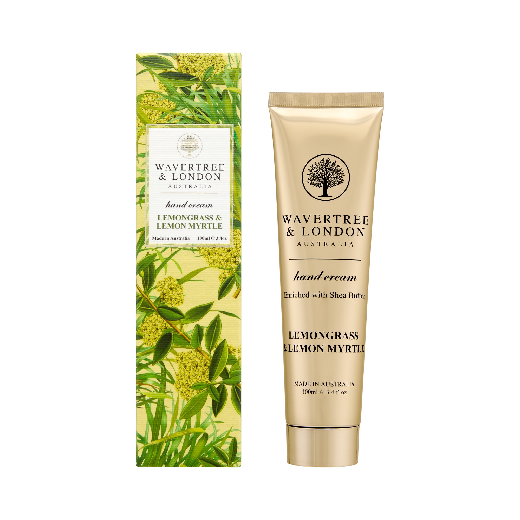 Lemongrass and Lemon Myrtle Hand Cream