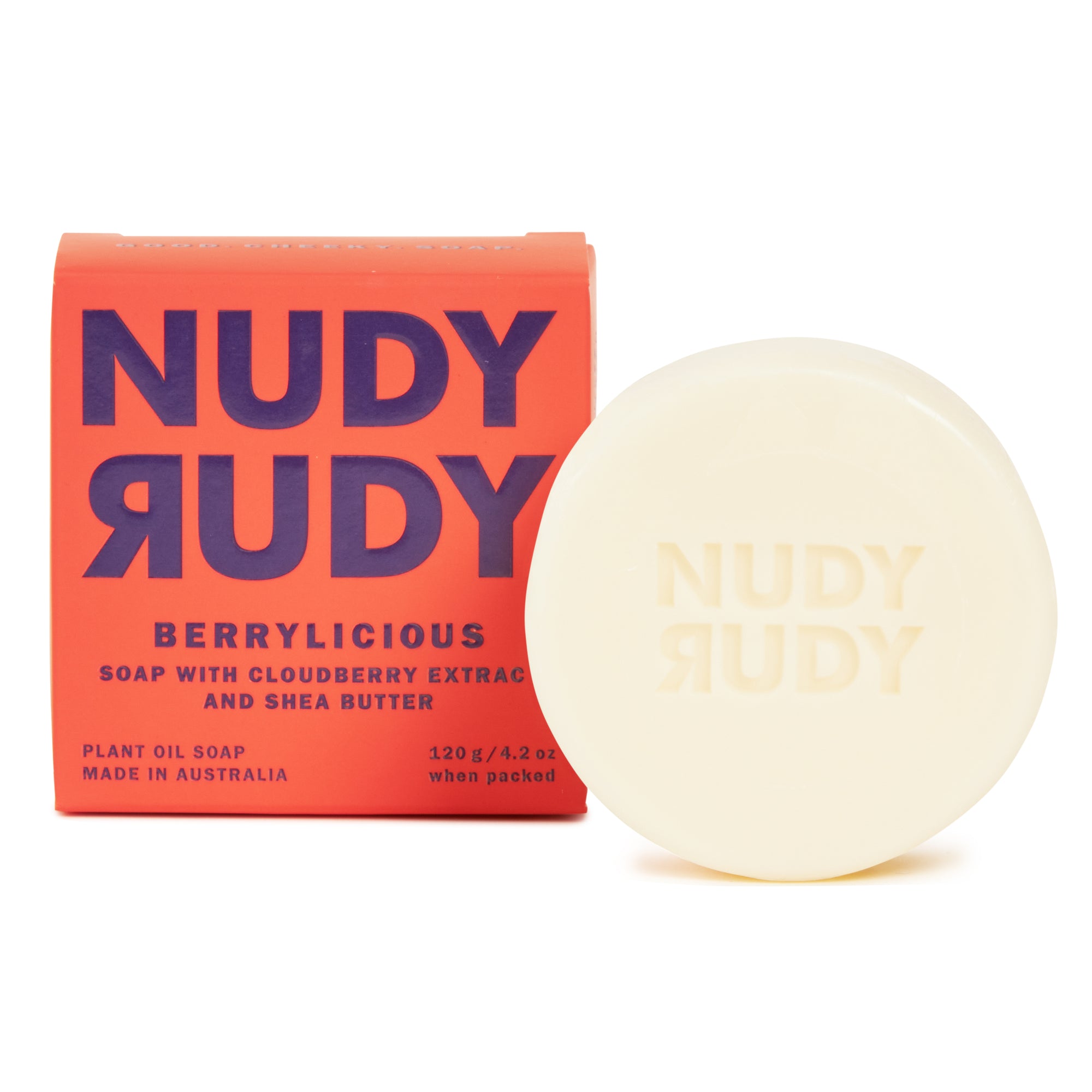 Nudy Rudy Berrylicious 5 x Bar Soap Carton