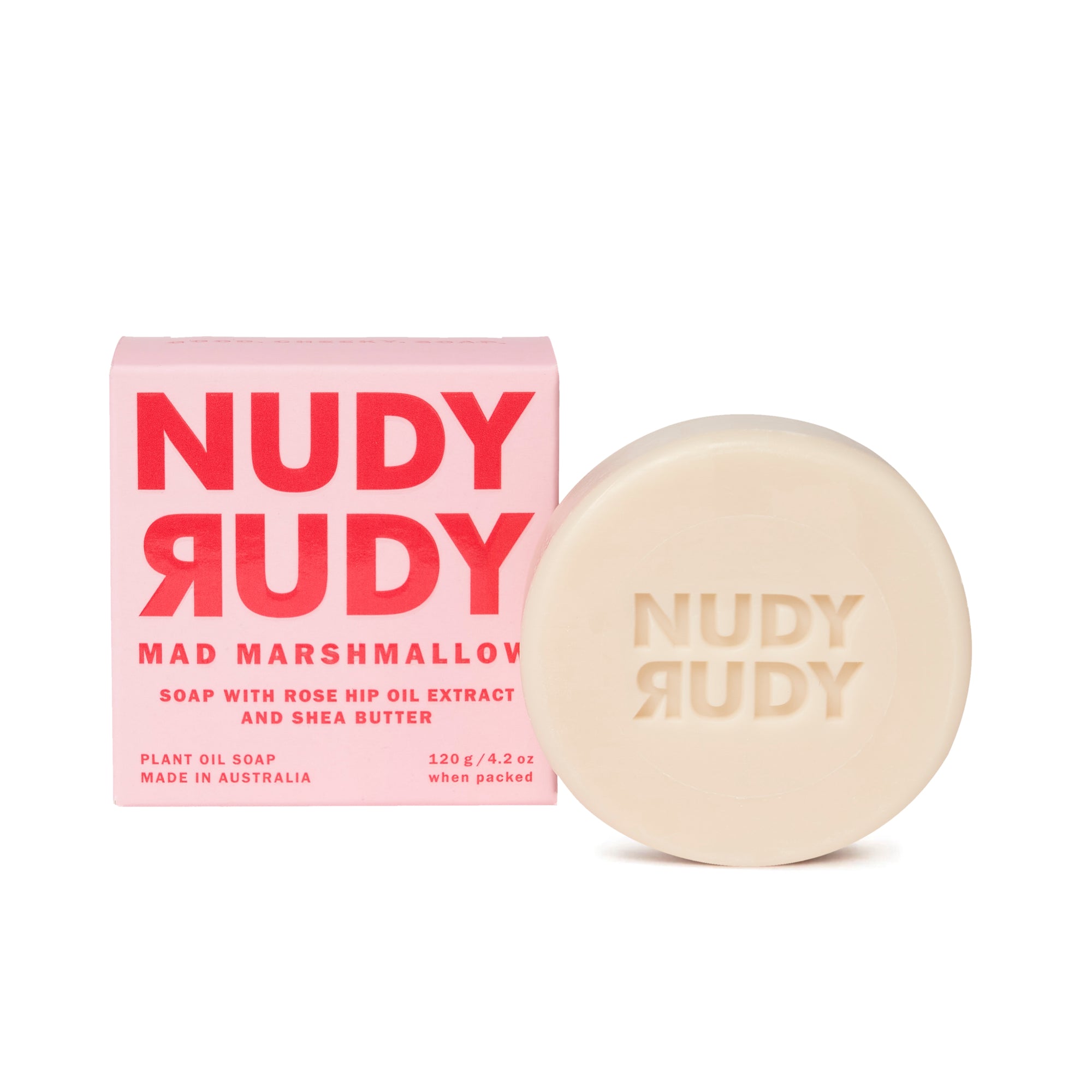 Nudy Rudy Mad Marshmallow x 5 Bar Soap Carton