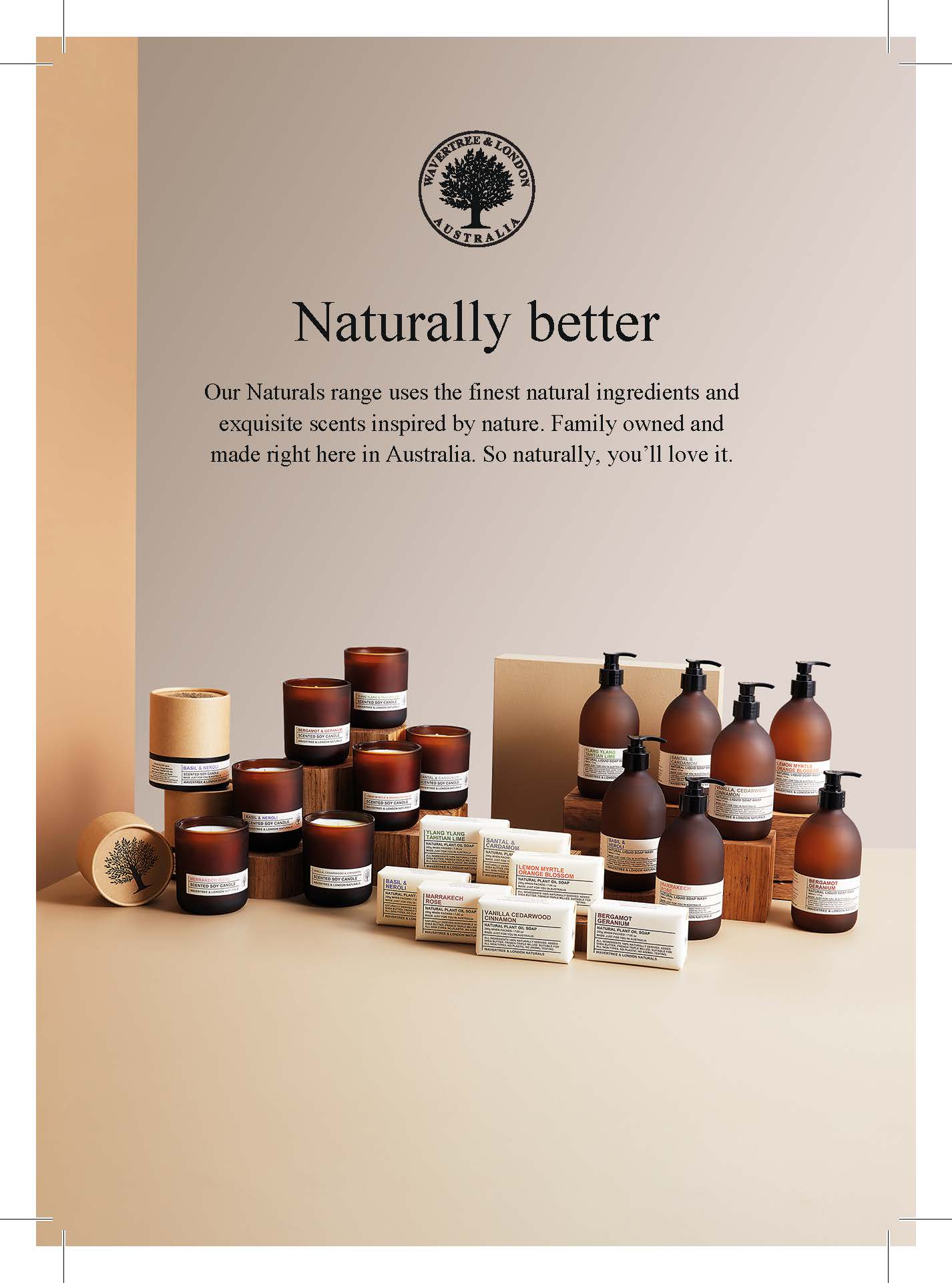 SHELF TALKER - Natural Range 'Naturally Better'