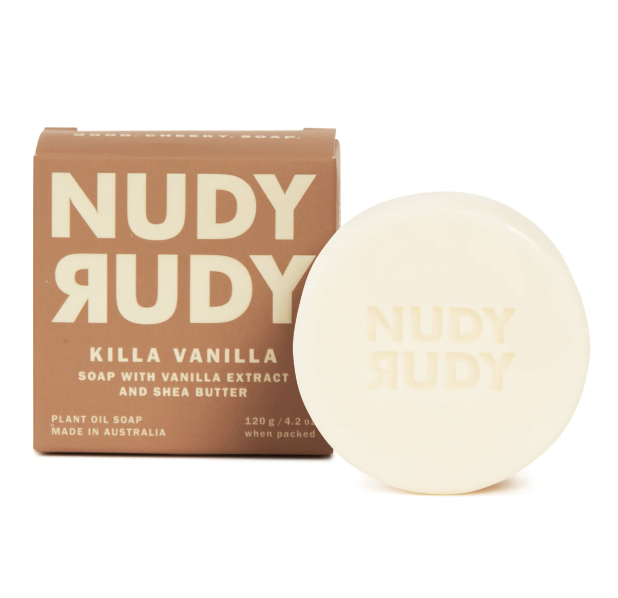 Nudy Rudy Killa Vanilla 5 x Bar Soap Carton