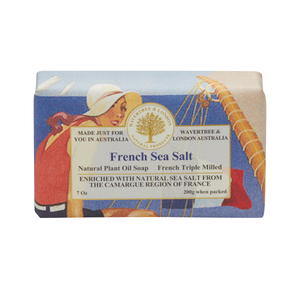 French Sea Salt Soap Bar carton 8x200g