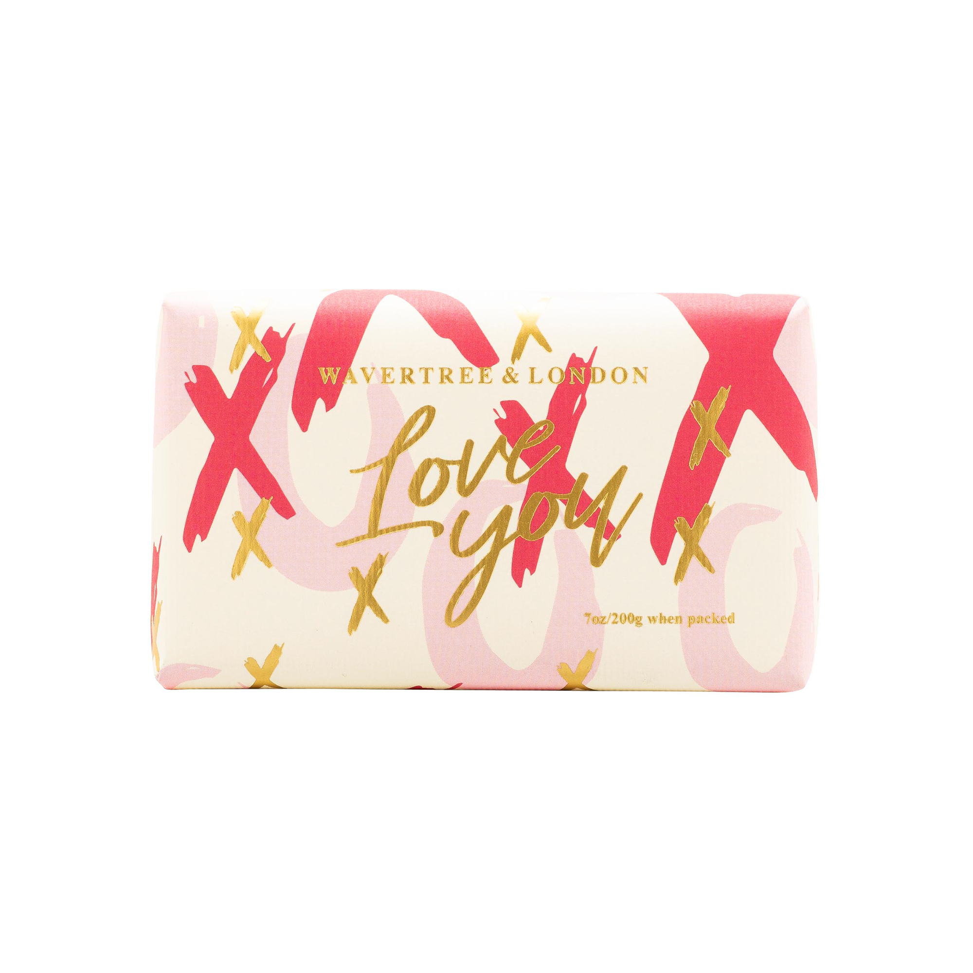 Love You XO- Sweet Pea Fragrance Soap bar carton 8x200g